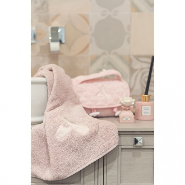 Coppia Asciugamani Ballerina Collection 30x50 + 50x80 cm.