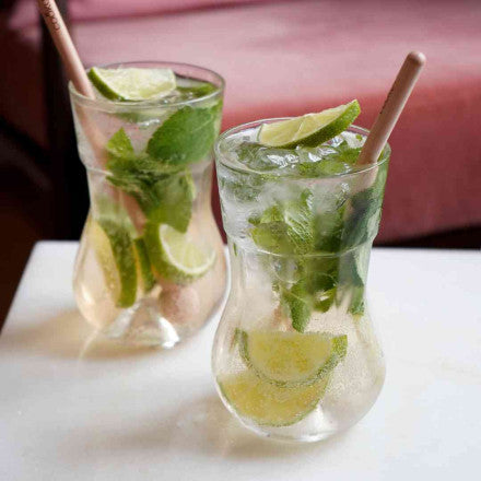 Cookut MOJO I Migliori Bicchieri da Mojito - Set di 2 con Pestelli