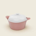 Cookut Coperchio a Cupola per Cocotte 24 cm. in Ceramica Bianco
