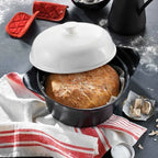 Cookut Coperchio a Cupola per Cocotte 24 cm. in Ceramica Bianco