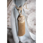 Blanc MariClò Nappa Fermatenda Cotone Beige H. 32 cm.