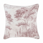 Blanc MariClò Cuscino Quadrato Le Reve Collection in Poliestere Rosa Antico 50x50 cm.