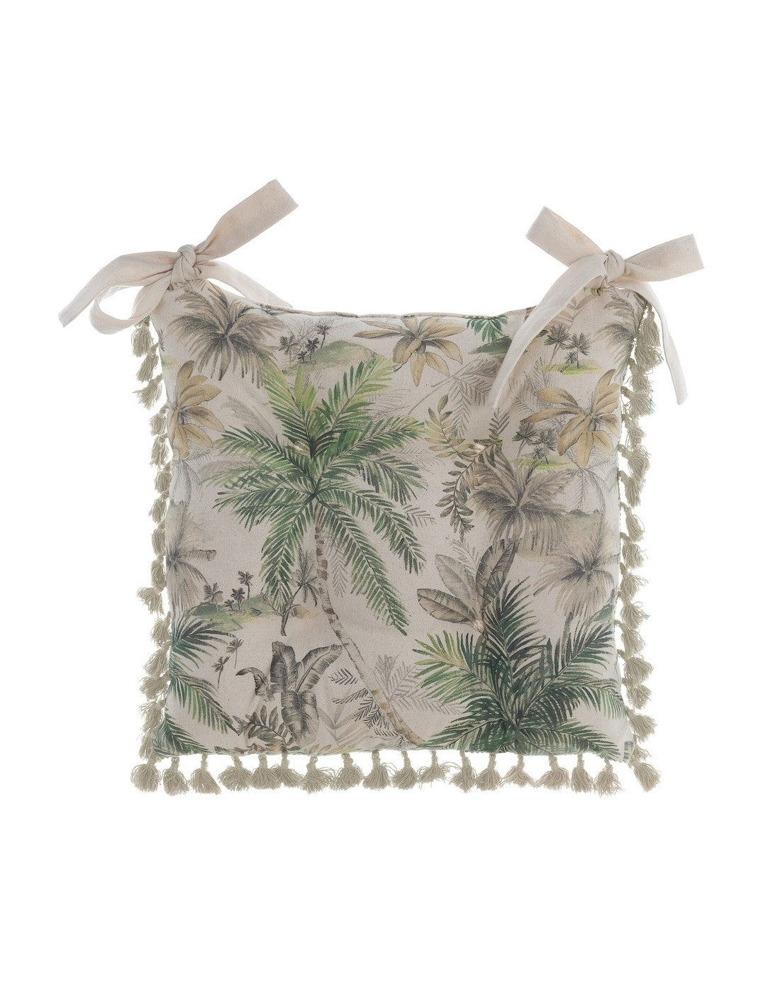 Blanc MariClò Cuscino Sedia Tropicana Collection in Cotone 40x40 cm.