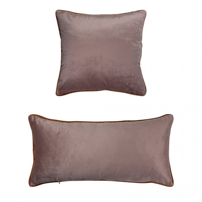 Blanc MariClò Cuscino Velluto Soffice Collection in Poliestere Rosa Antico