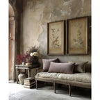 Blanc MariClò Cuscino Velluto Soffice Collection in Poliestere Beige