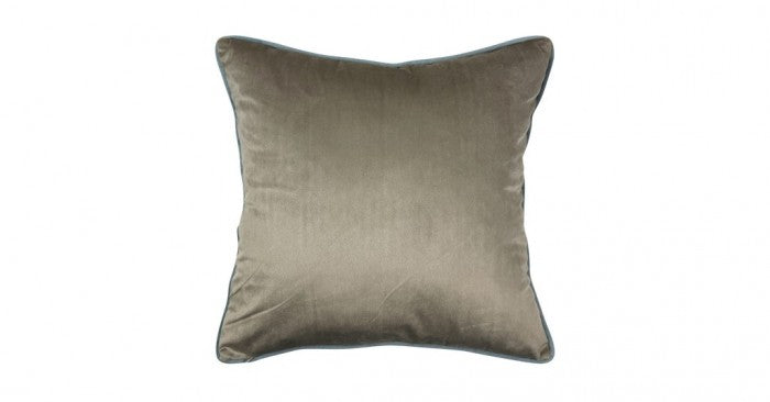 Blanc MariClò Cuscino Velluto Soffice Collection in Poliestere Beige
