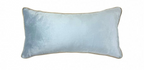 Blanc MariClò Cuscino Velluto Soffice Collection in Poliestere Azzurro