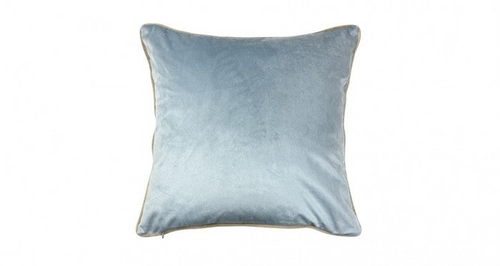 Blanc MariClò Cuscino Velluto Soffice Collection in Poliestere Azzurro