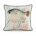 Cuscino Vista Mare Pesce A39733
