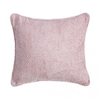Blanc MariClò Cuscino Morbido Sonno Collection in Ciniglia Rosa con Piping 45x45 cm.