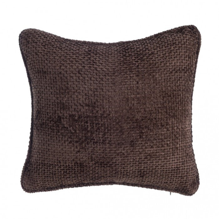 Cuscino Marrone Morbido Sonno Collection 45x45 cm.