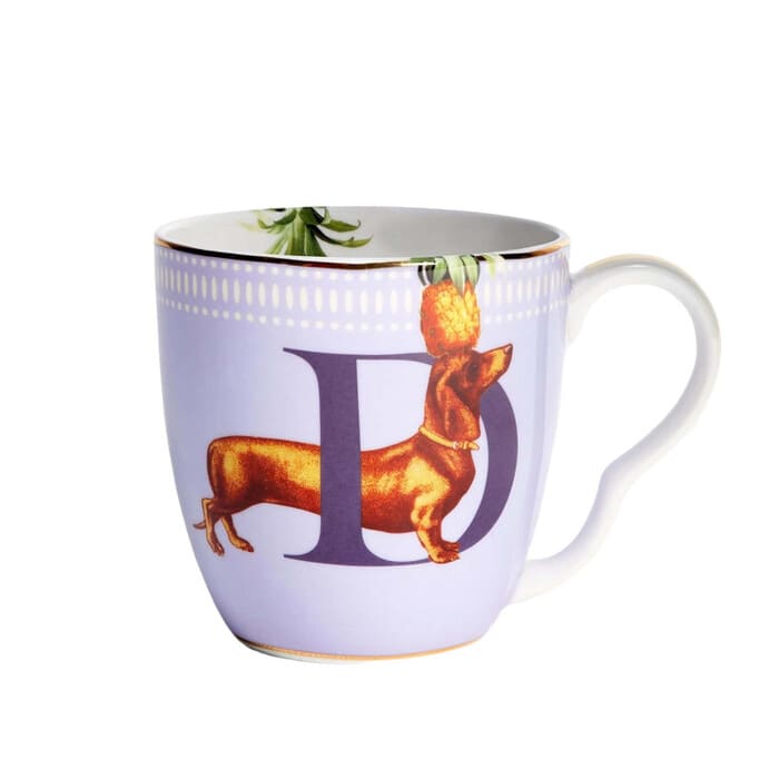 Tazza Mug Yvonne Ellen Alphabet Collection 9,7x13,5 cm.