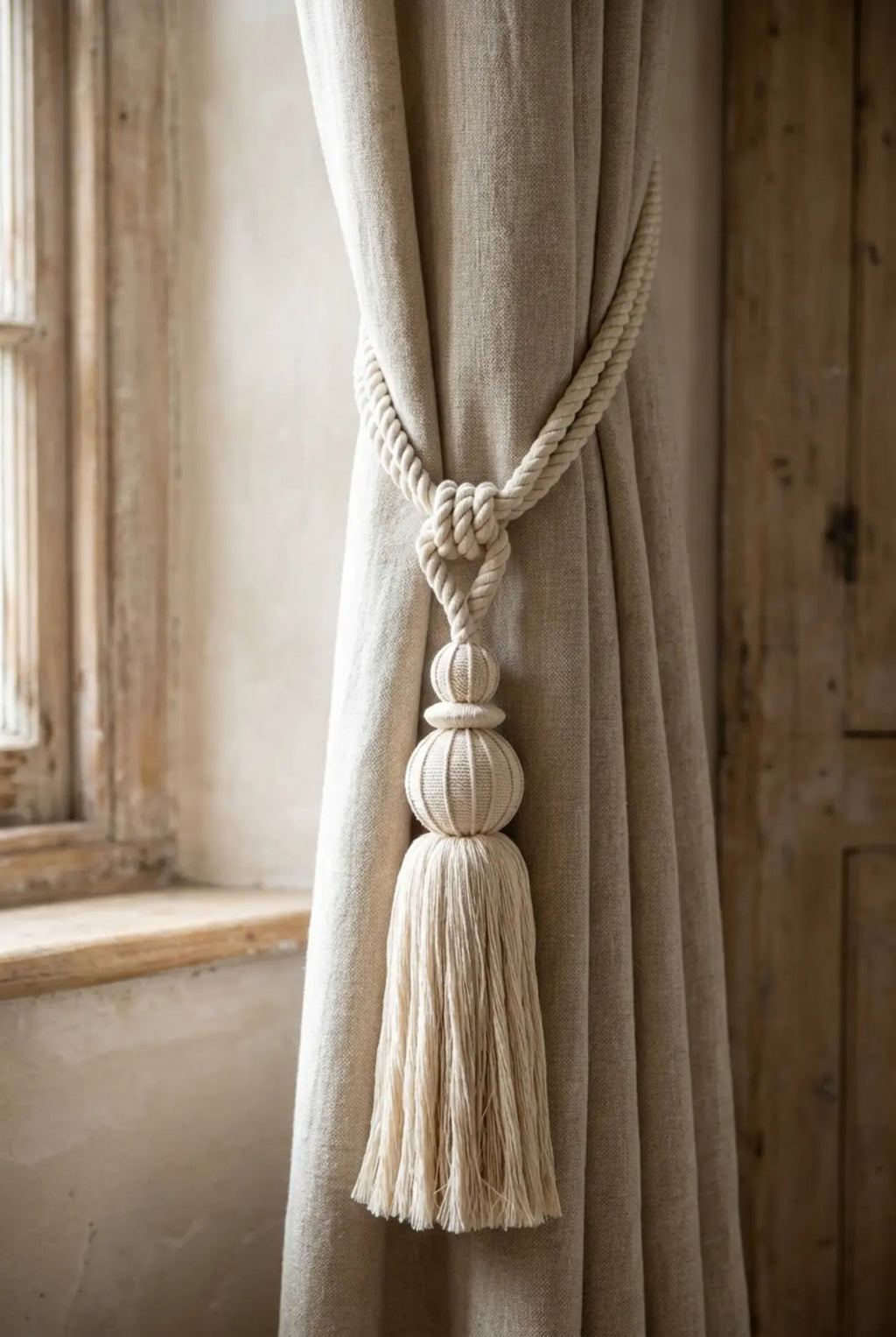 Blanc MariClò Nappa Fermatenda Gran Gala Cotone Avorio H. 35 cm.