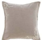Blanc MariClò Cuscino Sciacca Collection 100% Lino 45x45 cm. Ecrù