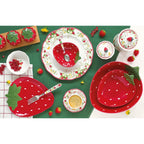 Ciotola Fragola in Porcellana Jardin de Fraises Collection 15x12,5 cm.