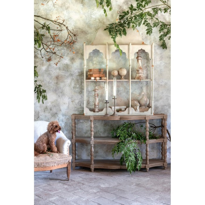 Blanc MariClò Etagere da Parete Leonor Collection in Metallo 101x157x25 cm.