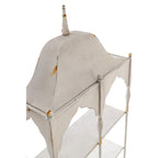 Blanc MariClò Etagere da Parete Leonor Collection in Metallo 55x109x19 cm.