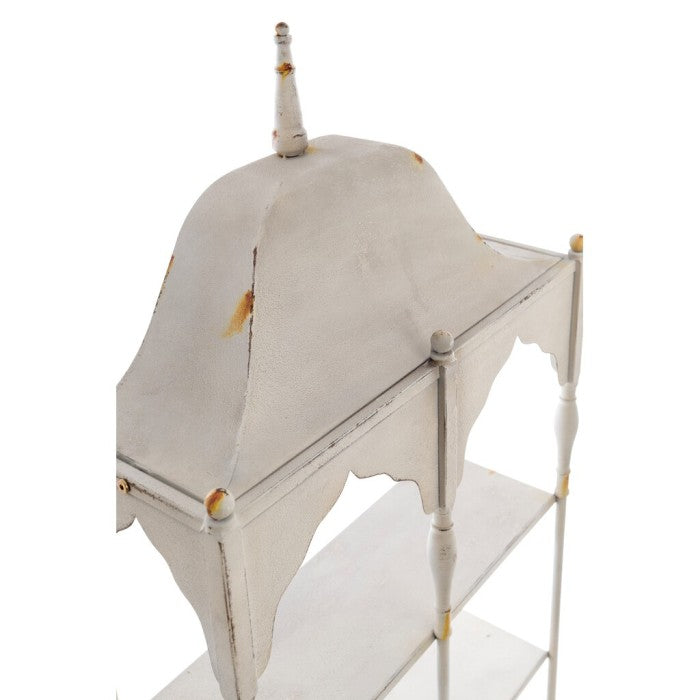 Blanc MariClò Etagere da Parete Leonor Collection in Metallo 55x109x19 cm.