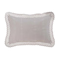 Copriguanciale con Pizzo Palazzo Collection 50x80 cm. Beige