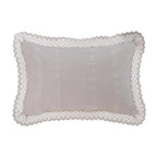 Copriguanciale con Pizzo Palazzo Collection 50x80 cm. Beige