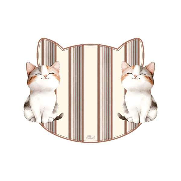 Tovaglietta in Vinile Funny Animals Collection 46x38 cm.