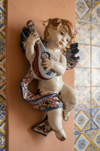 Ceramiche Sofia Caltagirone Angelo Musico in Ceramica 20 cm