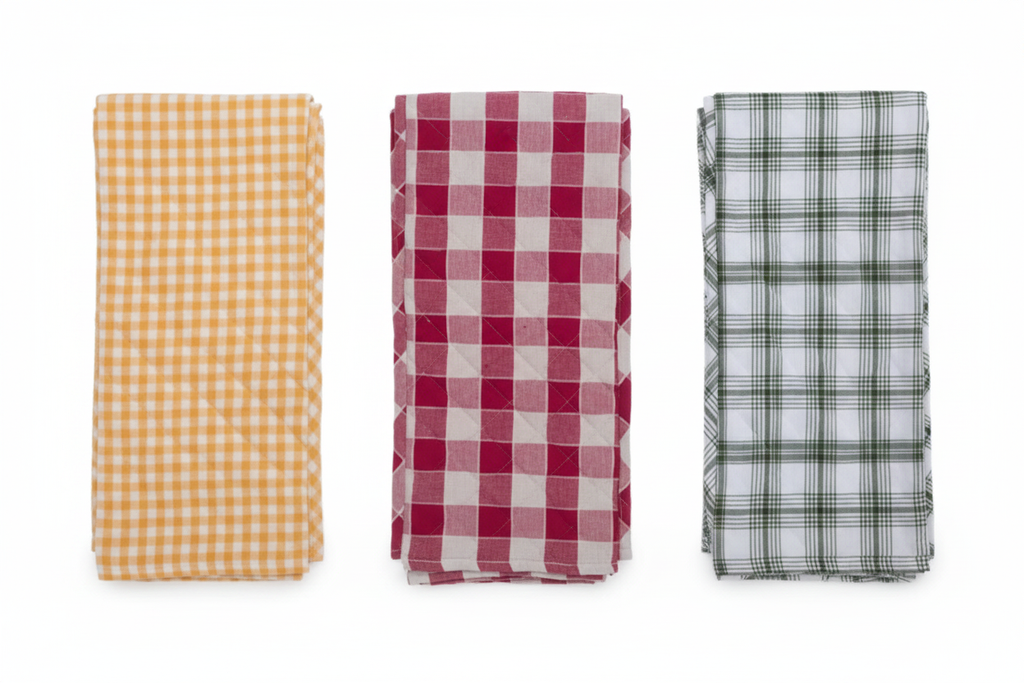 Blanc MariClò Runner Osteria Chic Collection in Cotone Giallo Rosso Verde 45x140 cm.
