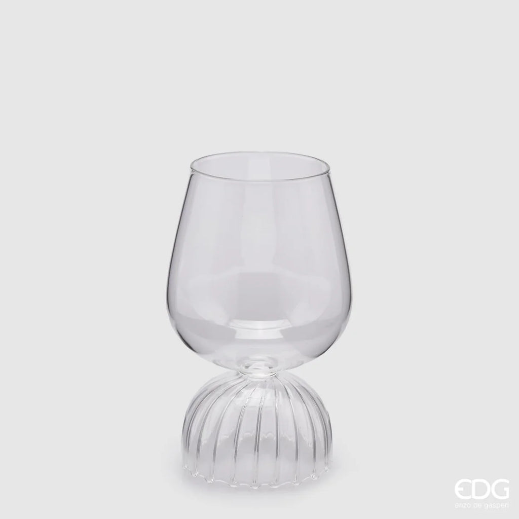 EDG Enzo De Gasperi Bicchiere Amleto in Vetro H17 Ø10 cm. — 630 ml
