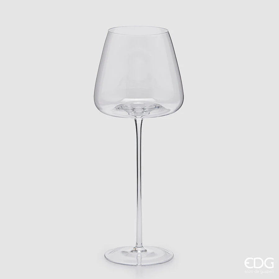 EDG Enzo De Gasperi Set 4 Calici Grace in Vetro H26 Ø10 cm. — 500 ml