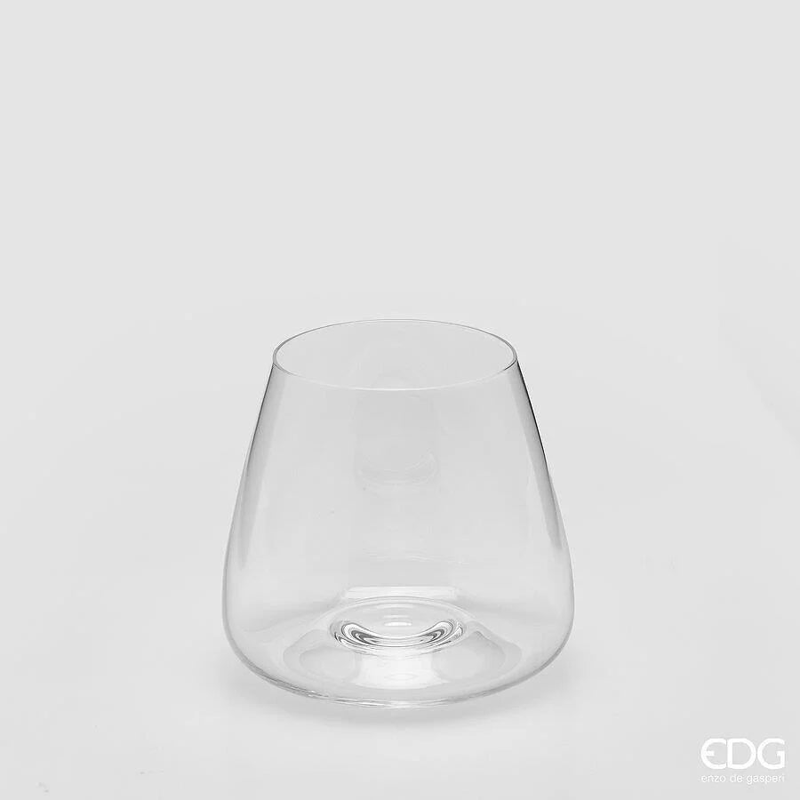 EDG Enzo De Gasperi Set 6 Bicchieri Grace Tumbler in Vetro H9 Ø10 cm. — 500 ml