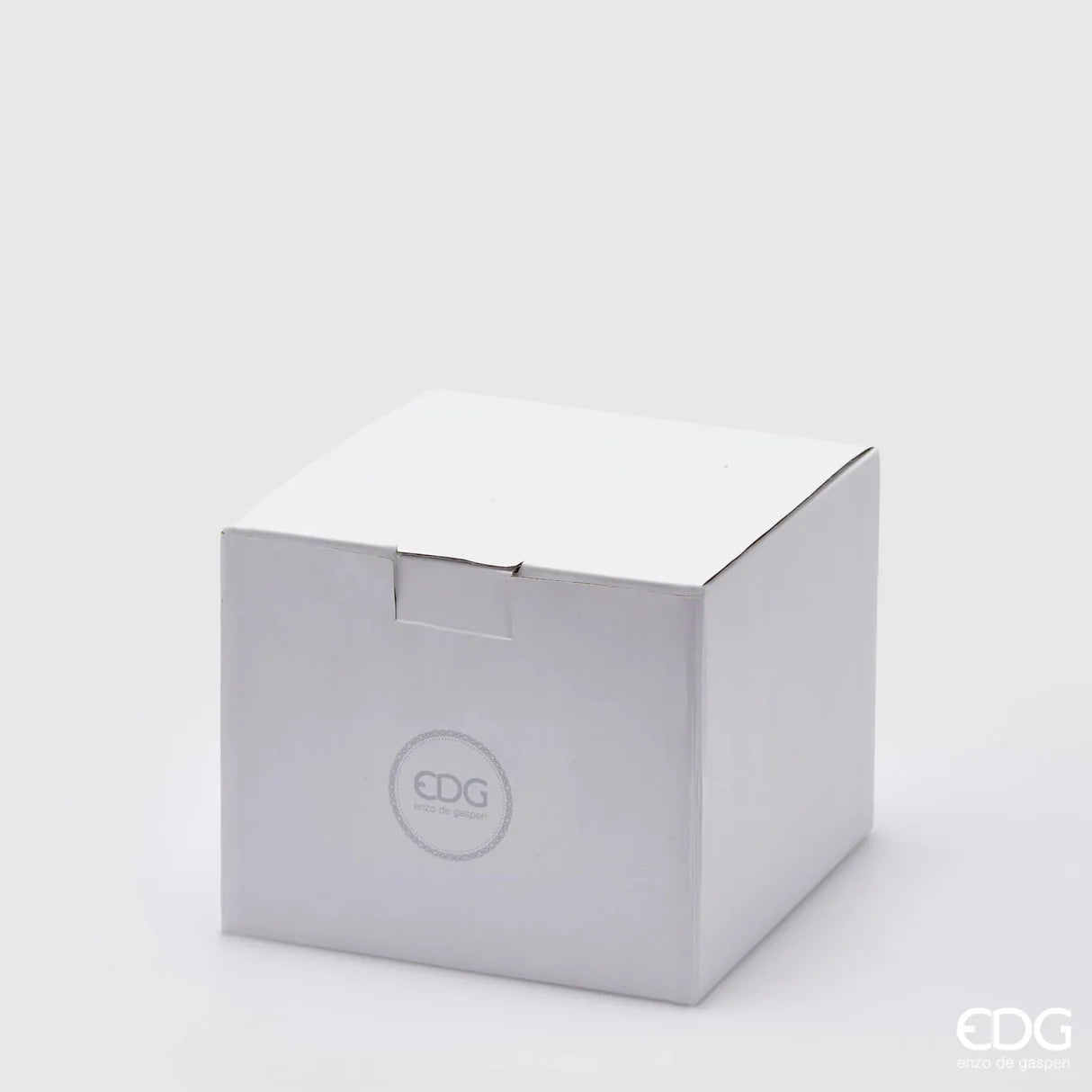 EDG Enzo De Gasperi Set 4 Bicchieri Righe Tumbler in Vetro H9 Ø7 cm.