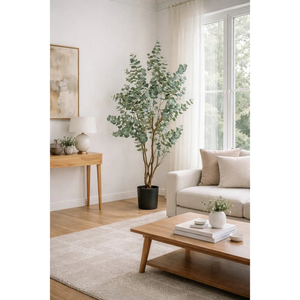 Eucalipto con Vaso EDG Vogue Collection 210 cm.