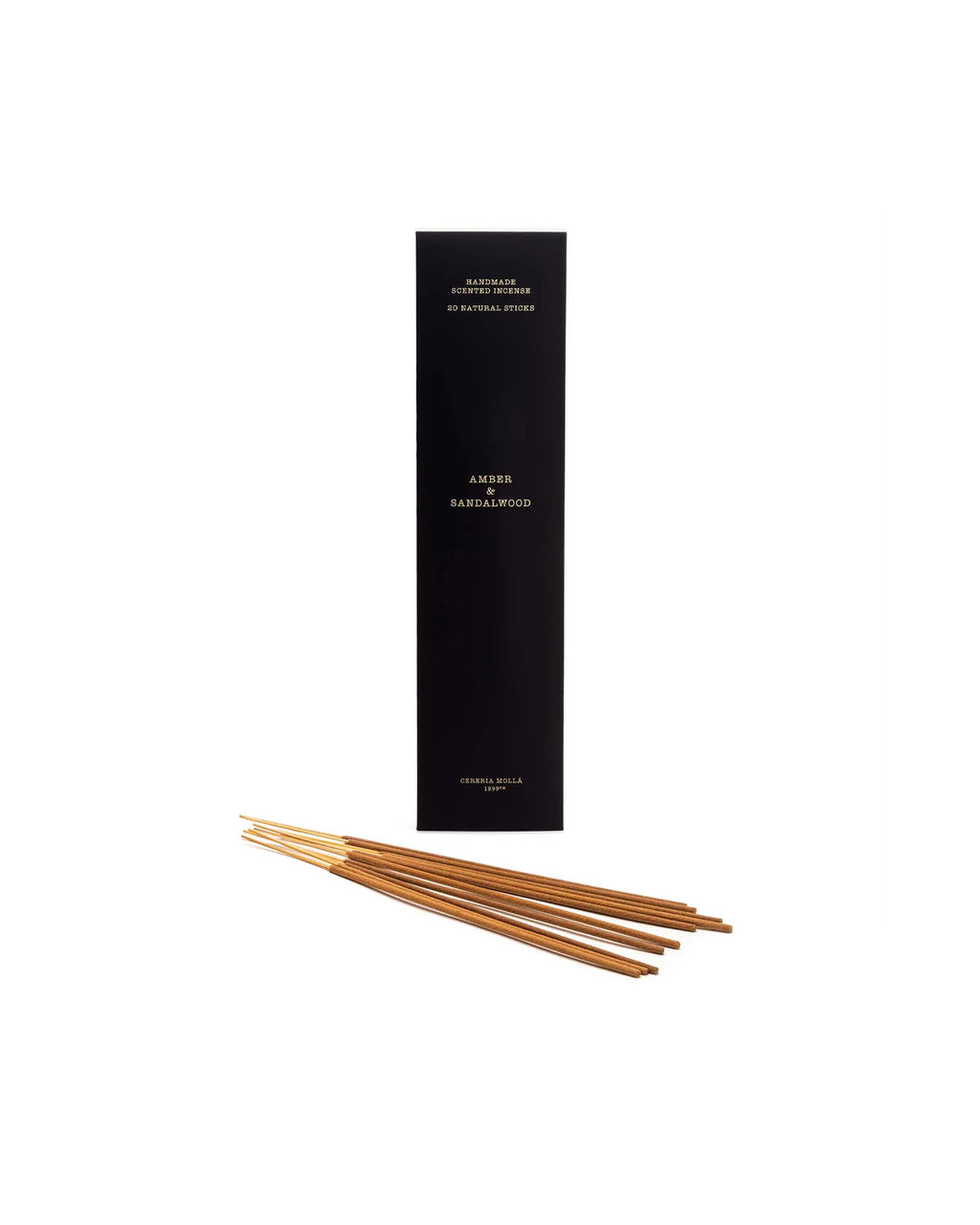 Cereria Mollá 1899 20 Incensi Stiks Durata 45' Amber & Sandalwood