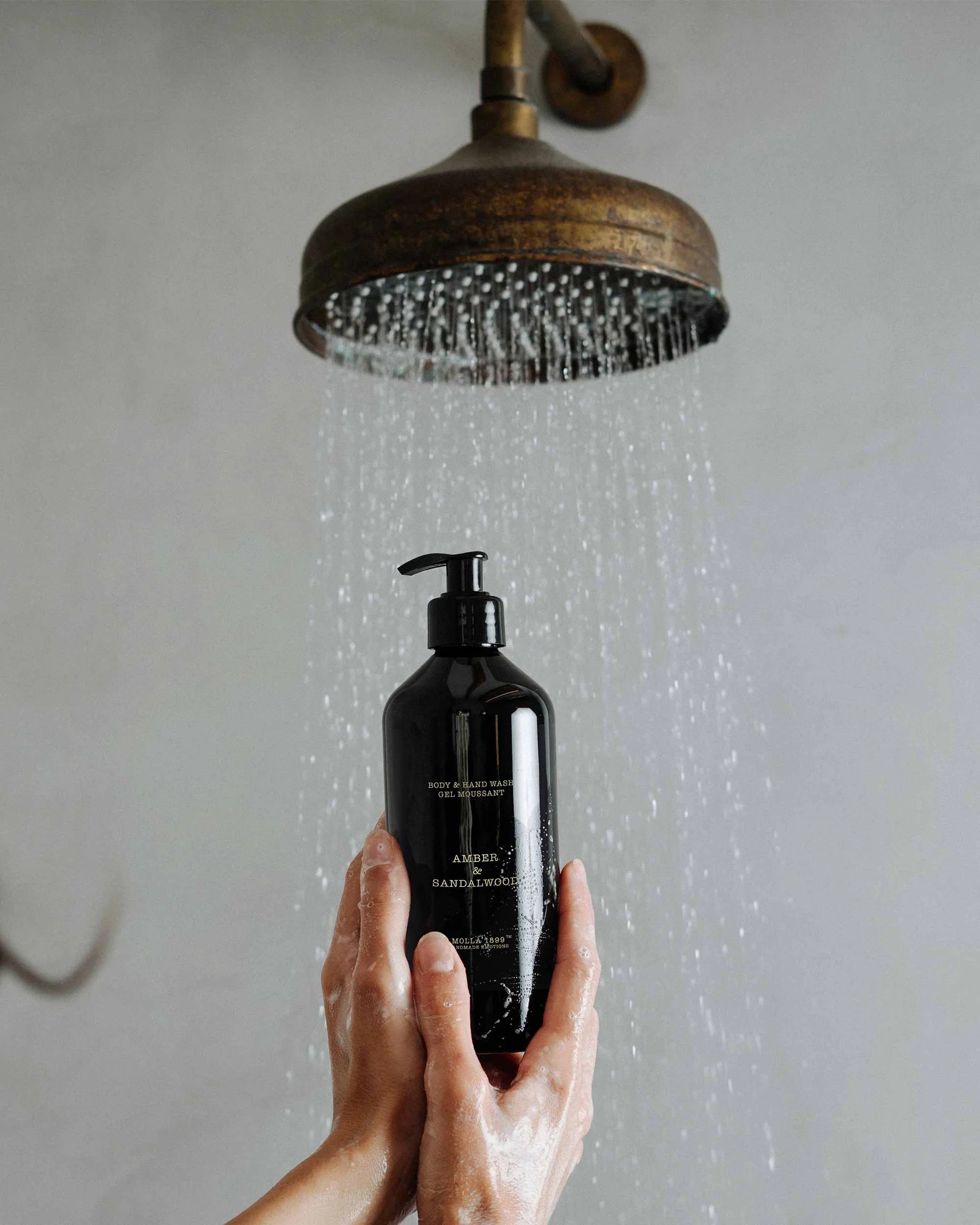 Cereria Mollá 1899 Sapone Body & Hand Wash Dispenser 500 ml. Amber & Sandalwood