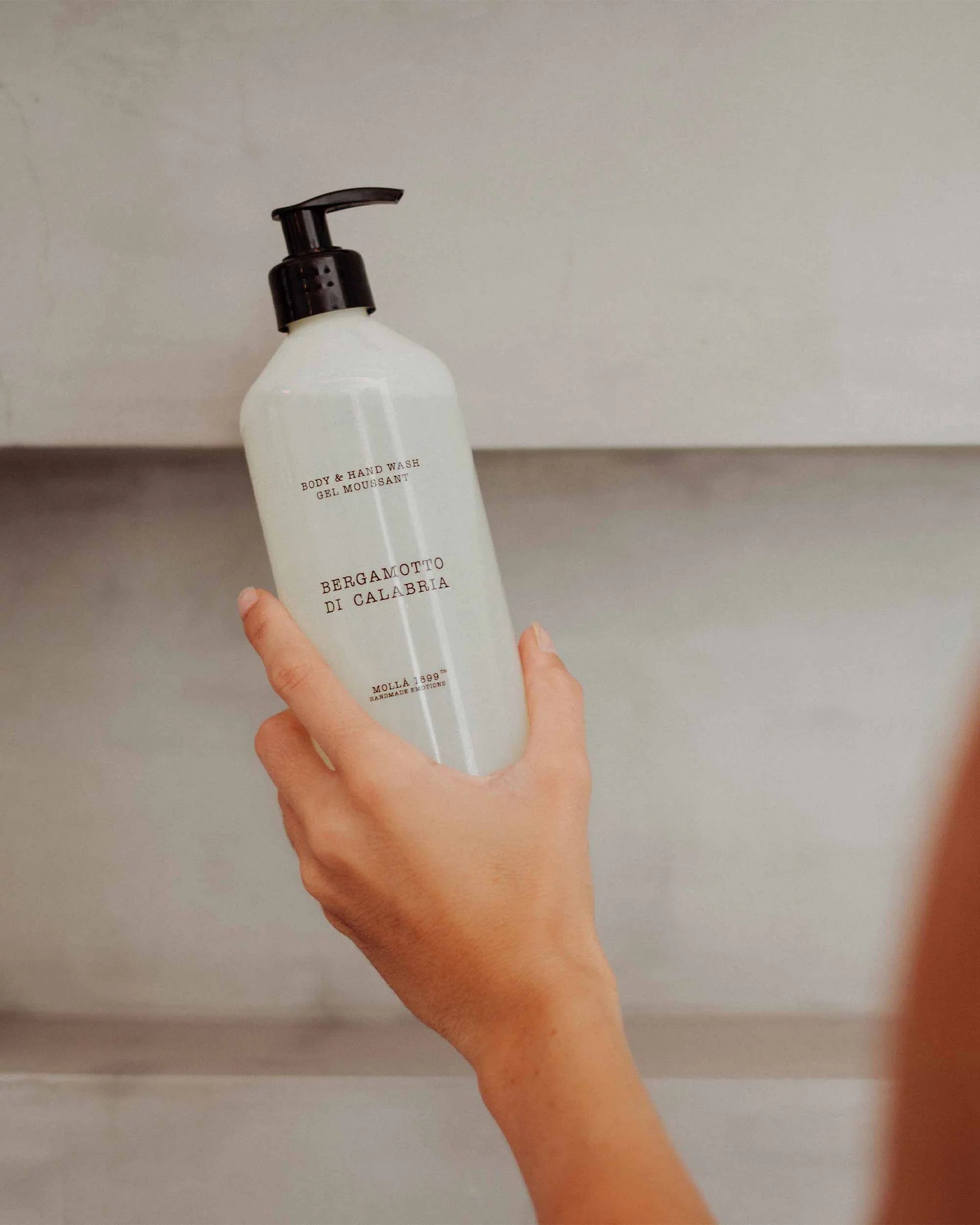 Cereria Mollá 1899 Sapone Body & Hand Wash Dispenser 500 ml. Bergamotto di Calabria