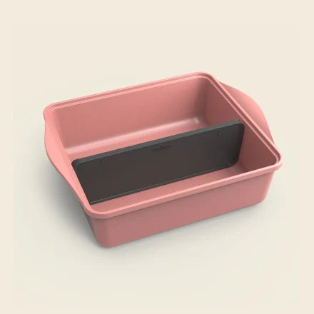 Cookut L'incredibile Pirofila con Separatore Regolabile Rosa 40x27 cm. e 24x30 cm.