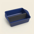 Cookut L'incredibile Pirofila con Separatore Regolabile Blu 40x27 cm. e 24x30 cm.