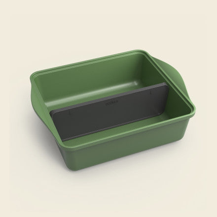 Cookut L'incredibile Pirofila con Separatore Regolabile Verde 40x27 cm. e 24x30 cm.