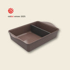 Cookut L'incredibile Pirofila con Separatore Regolabile Moka 40x27 cm.