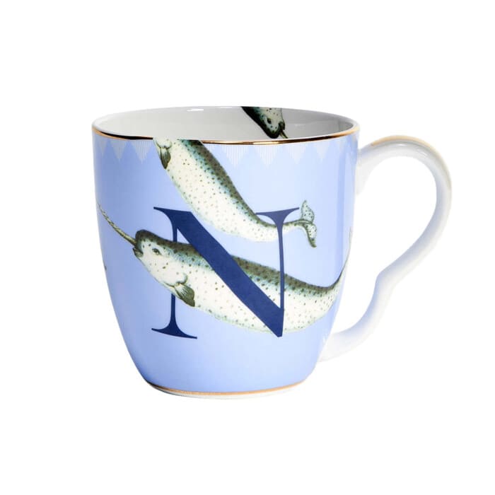 Tazza Mug Yvonne Ellen Alphabet Collection 9,7x13,5 cm.
