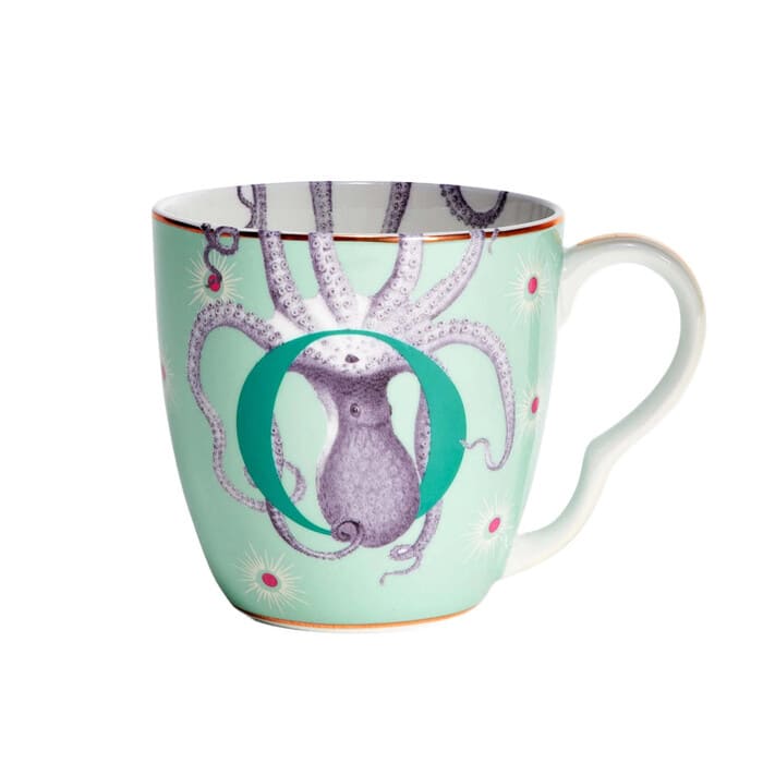 Tazza Mug Yvonne Ellen Alphabet Collection 9,7x13,5 cm.