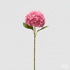 Ortensia EDG Ramo con Foglie 65 cm.