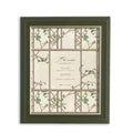 Blanc MariClò Portafoto Imago Collection Verde con Decoro Botanico 20x25 cm.