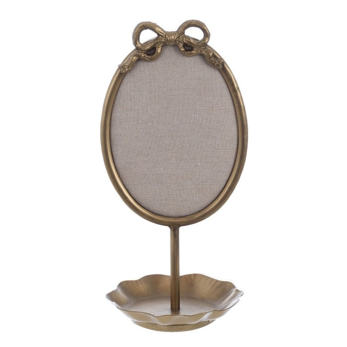 Blanc MariClò Portagioielli Alma Collection in MDF Lino e Metallo