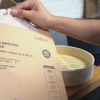 Cookut Cestello per Vapore in Bambù per Casseruola 24 cm.