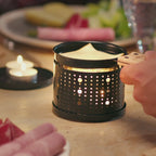 Cookut LUMI Coppia di Griglie per Raclette a Candela - Set 2 persone