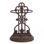 Blanc MariClò Portaombrelli Antiqua Domus Collection in Metallo Brunito 45x26x67,5 cm.