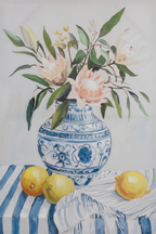 Quadro 2 - Vaso rotondo con protea