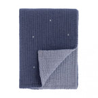 Blanc MariClò Quilt Versilia Collection in Cotone Azzurro 250x250 cm.