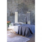 Blanc MariClò Quilt Versilia Collection in Cotone Azzurro 250x250 cm.